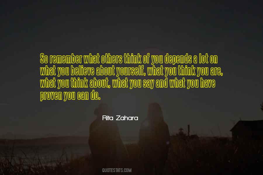 Rita Zahara Quotes #1632594