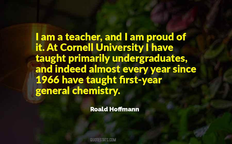 Roald Hoffmann Quotes #1143251