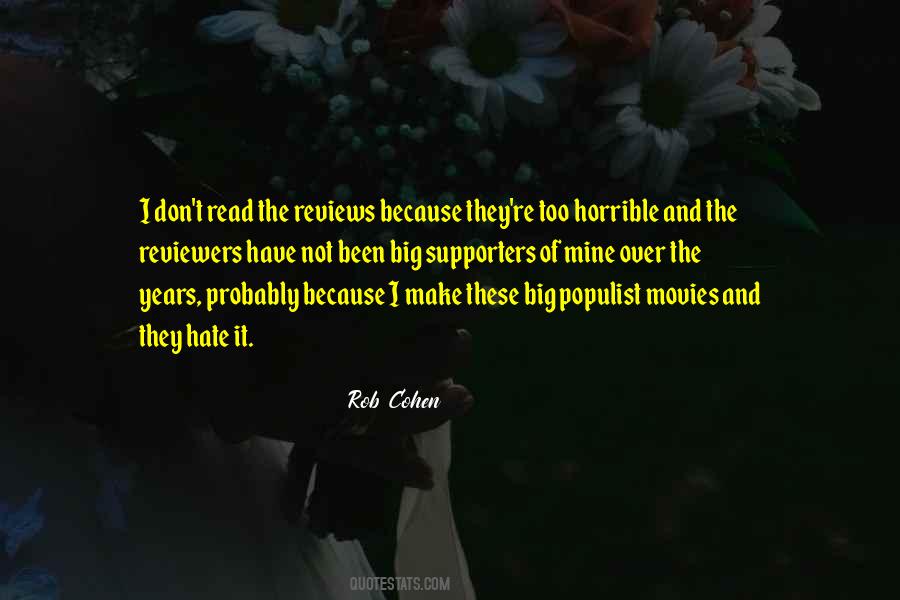 Rob Cohen Quotes #1680277