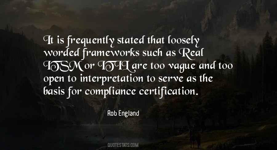 Rob England Quotes #786932