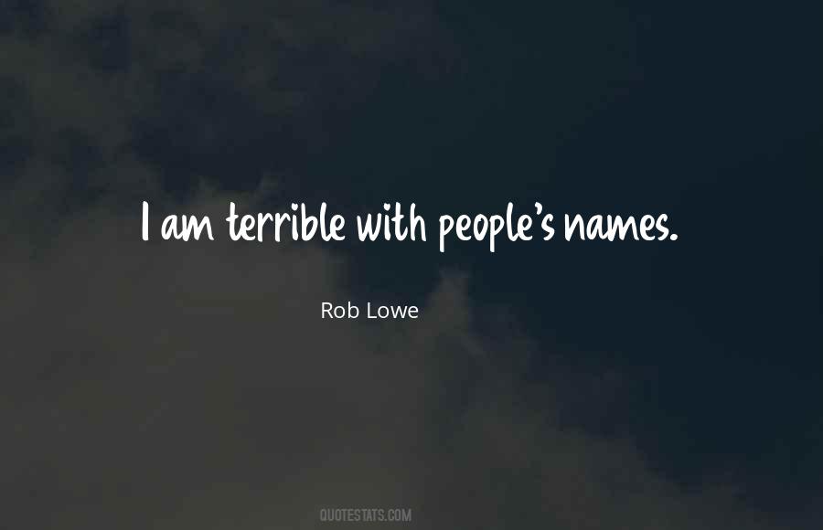 Rob Lowe Quotes #807474