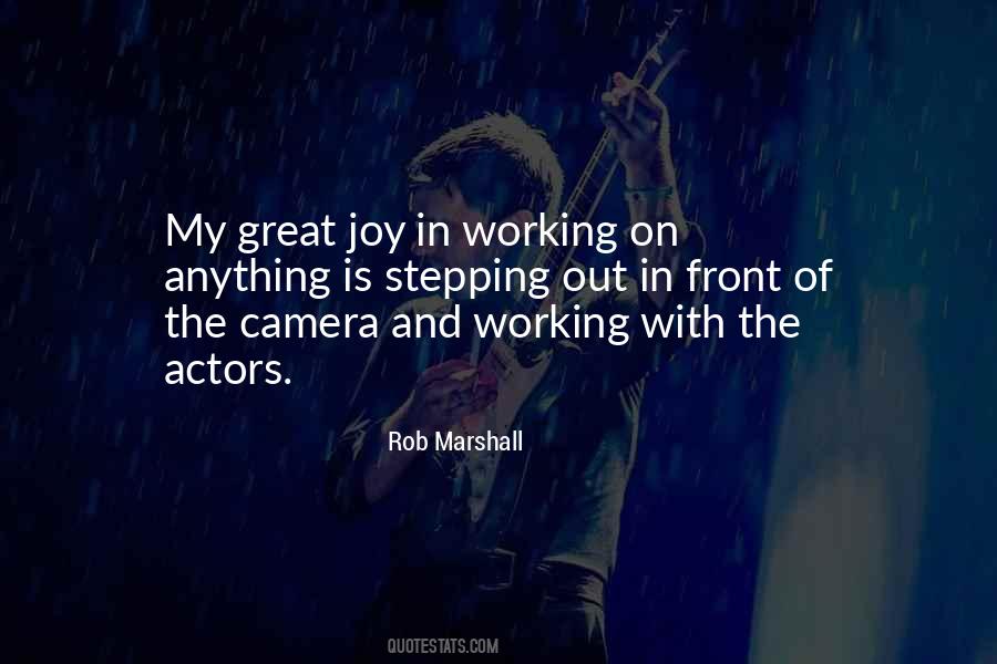 Rob Marshall Quotes #1660791