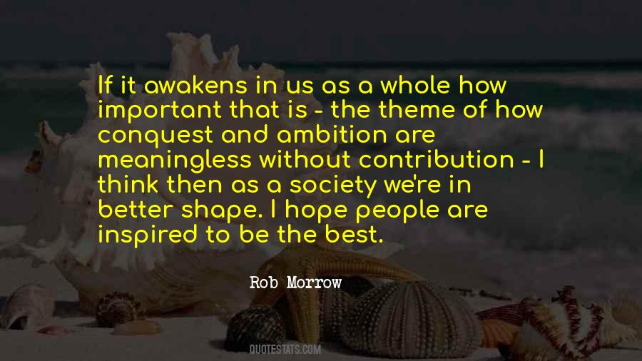 Rob Morrow Quotes #1037808