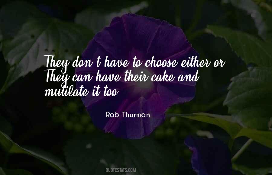 Rob Thurman Quotes #43365