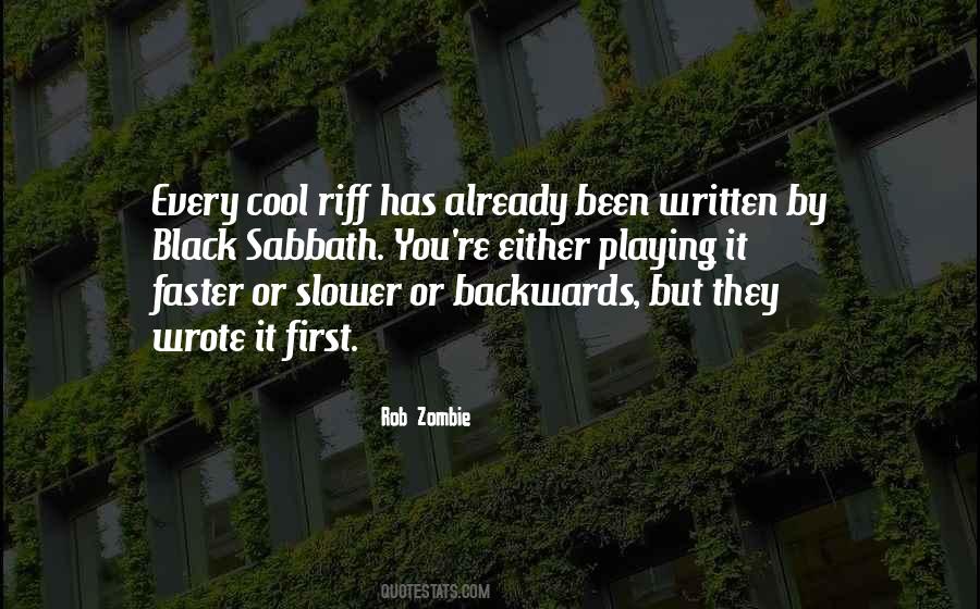 Rob Zombie Quotes #1578321