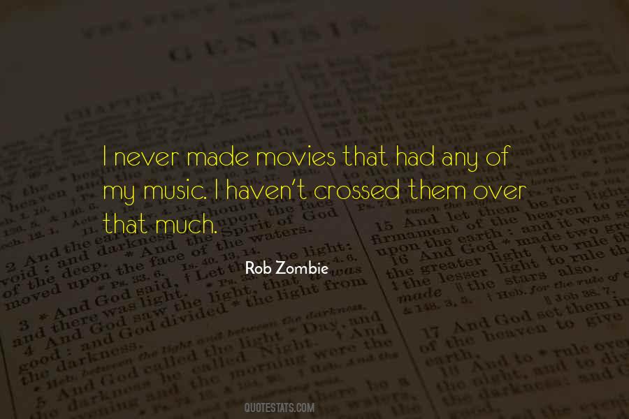 Rob Zombie Quotes #56940