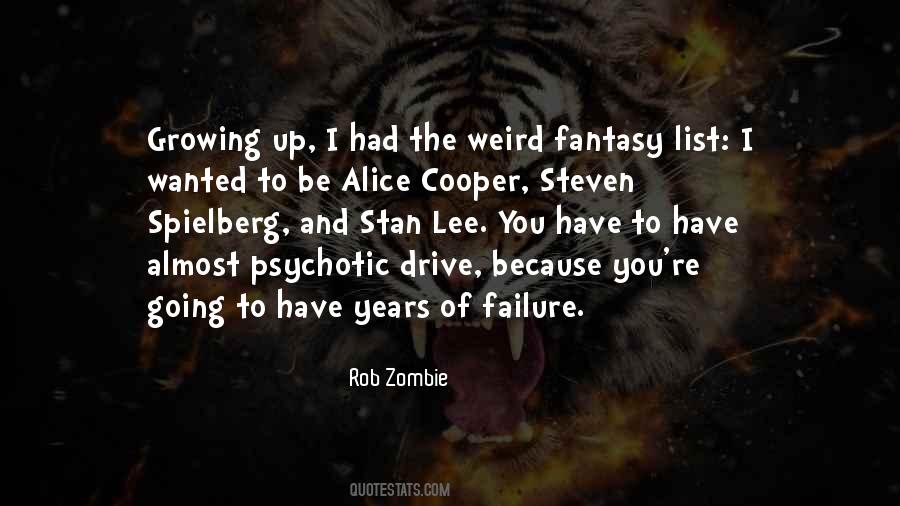 Rob Zombie Quotes #666627