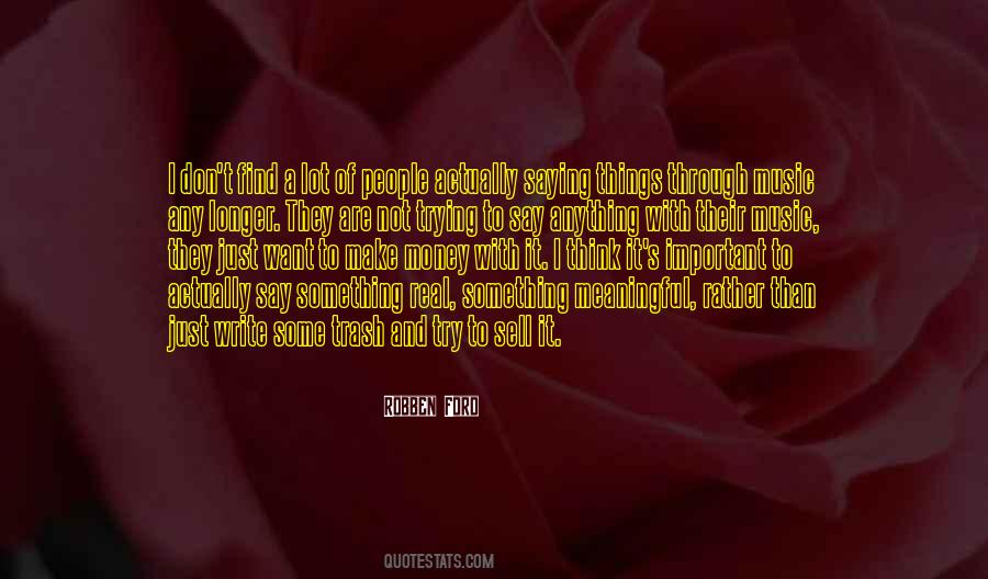 Robben Ford Quotes #229892