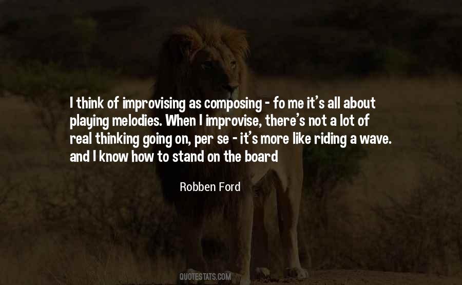 Robben Ford Quotes #743117