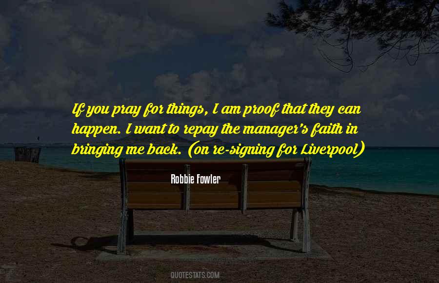 Robbie Fowler Quotes #654324