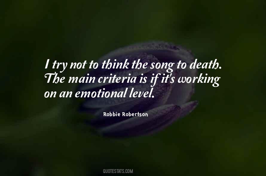 Robbie Robertson Quotes #1570986