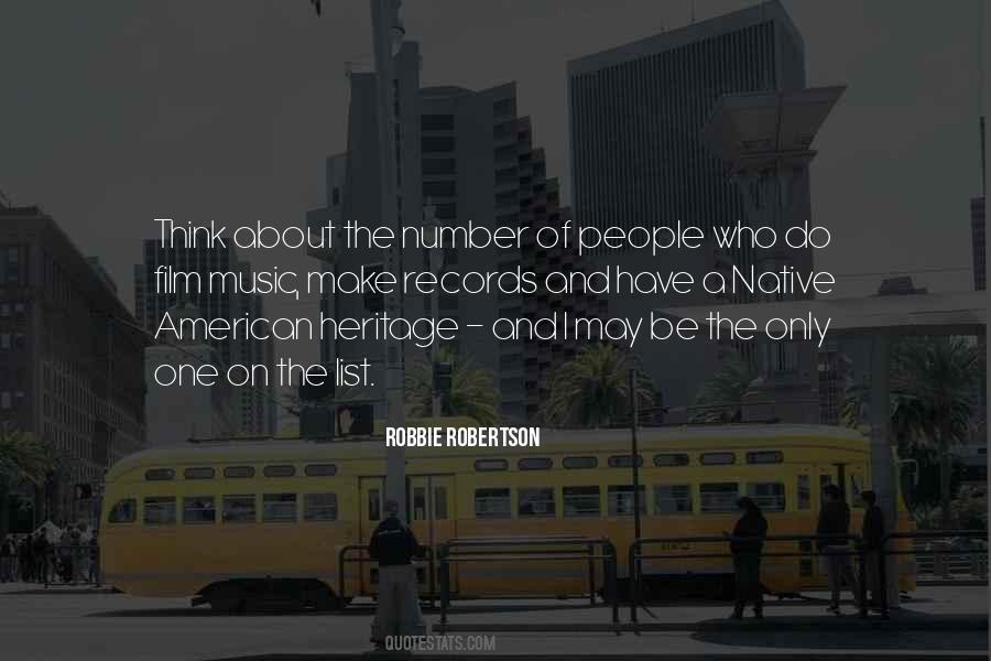 Robbie Robertson Quotes #463638