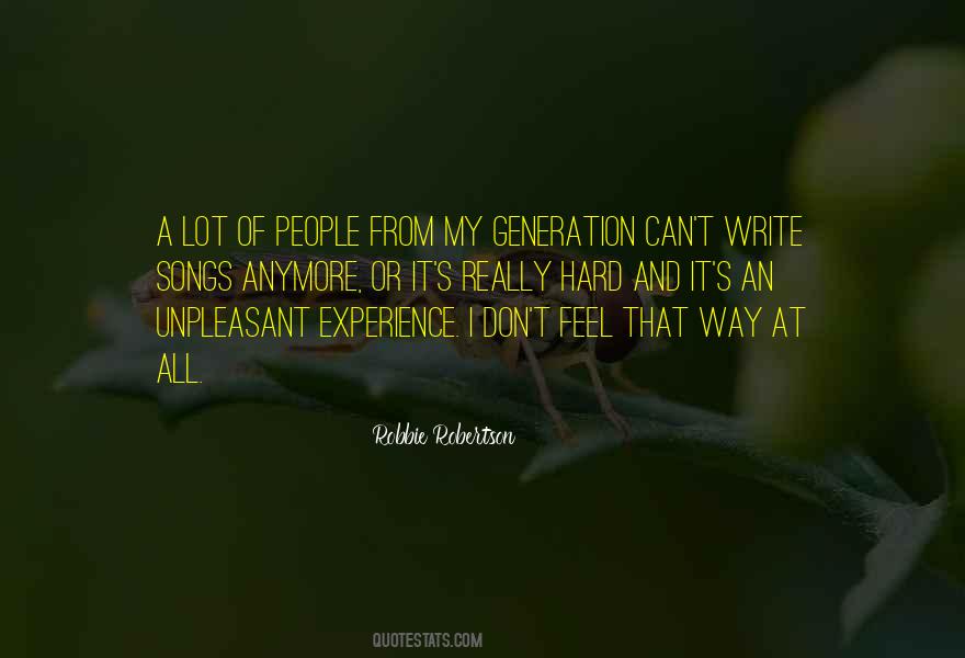 Robbie Robertson Quotes #659135