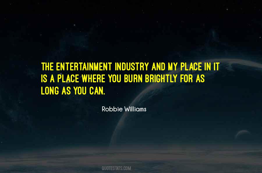 Robbie Williams Quotes #286210