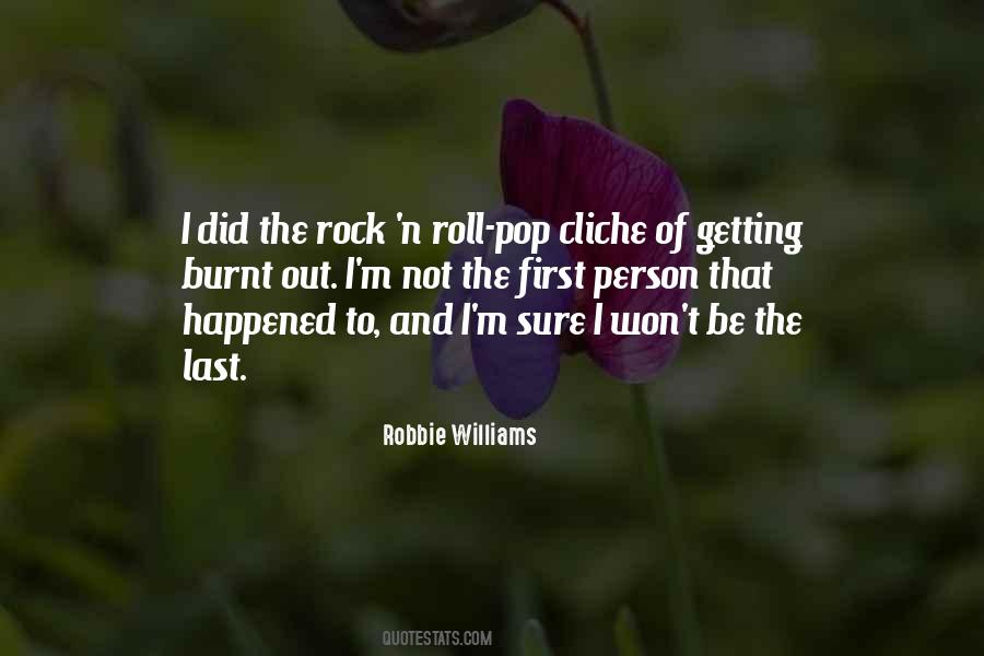 Robbie Williams Quotes #728635 Robbie Williams Quotes #728635