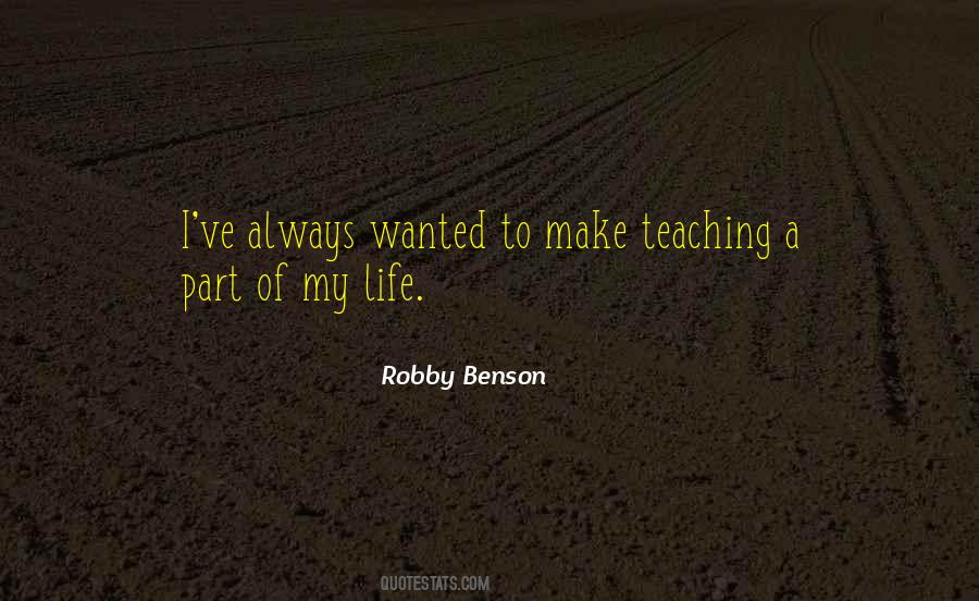 Robby Benson Quotes #143142