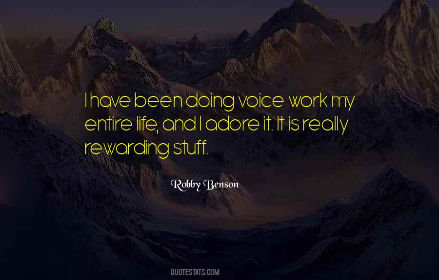 Robby Benson Quotes #357896