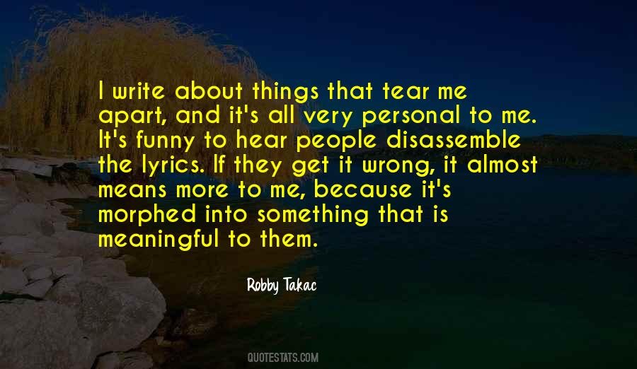 Robby Takac Quotes #1647690