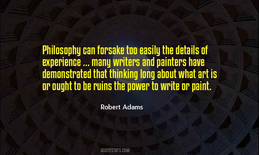Robert Adams Quotes #1224499
