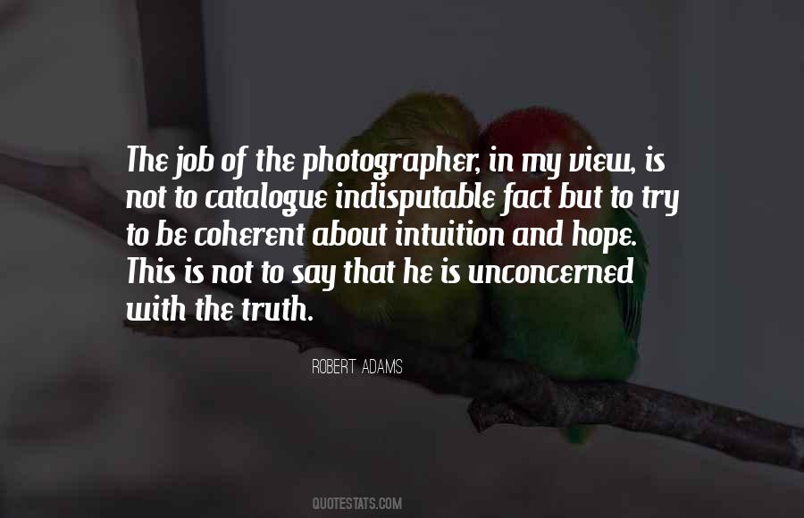 Robert Adams Quotes #321004