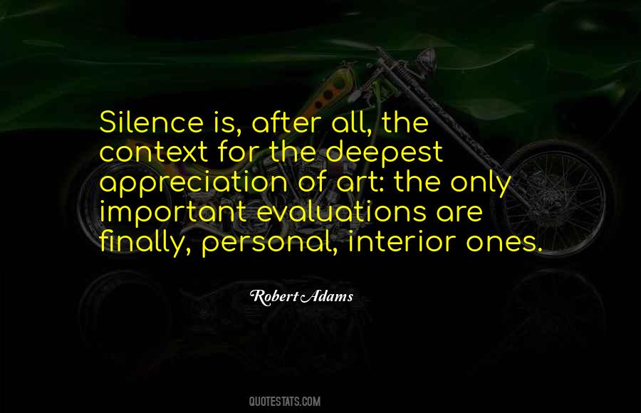 Robert Adams Quotes #659211