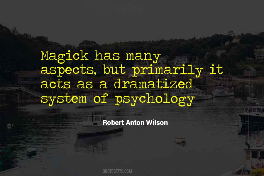 Robert Anton Wilson Quotes #801803