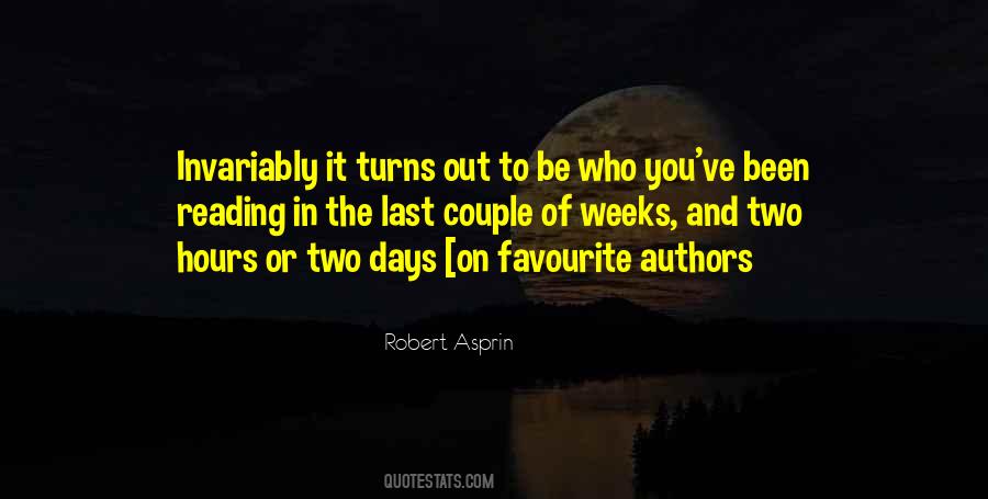 Robert Asprin Quotes #257205