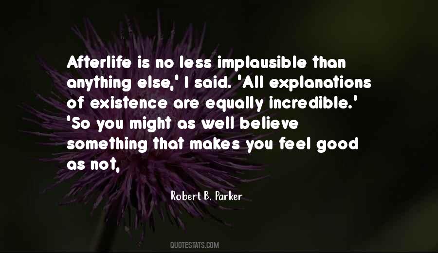Robert B. Parker Quotes #253757