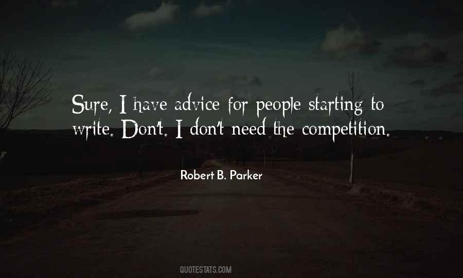 Robert B. Parker Quotes #485317
