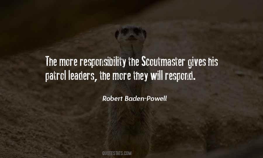 Robert Baden-Powell Quotes #401386