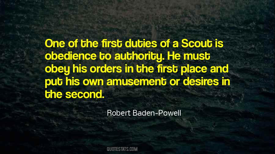 Robert Baden-Powell Quotes #435755