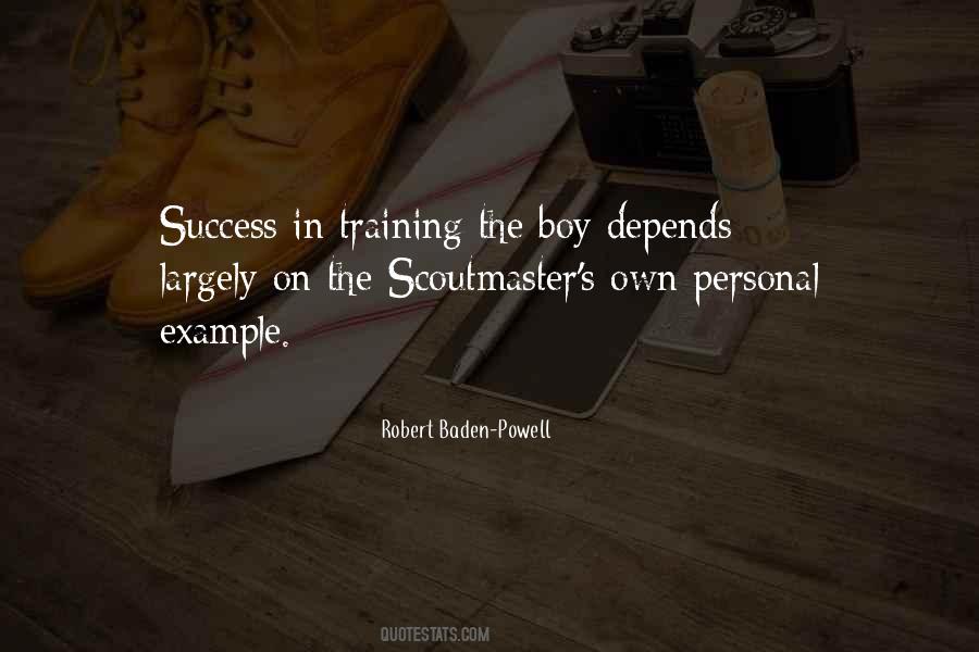 Robert Baden-Powell Quotes #958860
