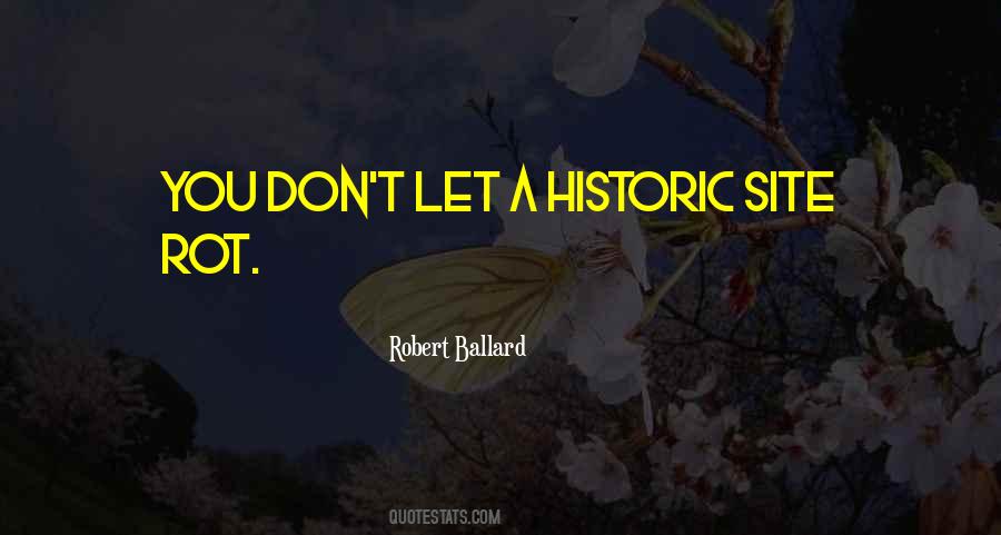 Robert Ballard Quotes #1807715