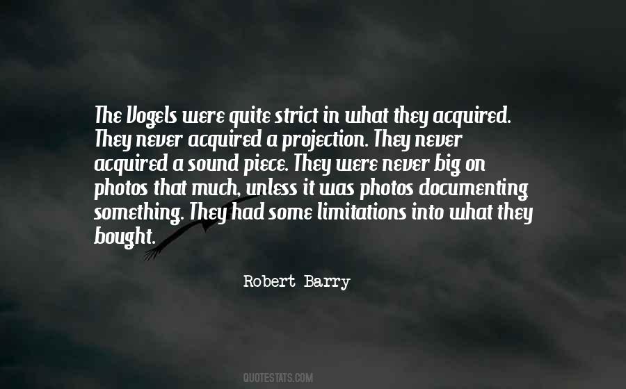 Robert Barry Quotes #1837550