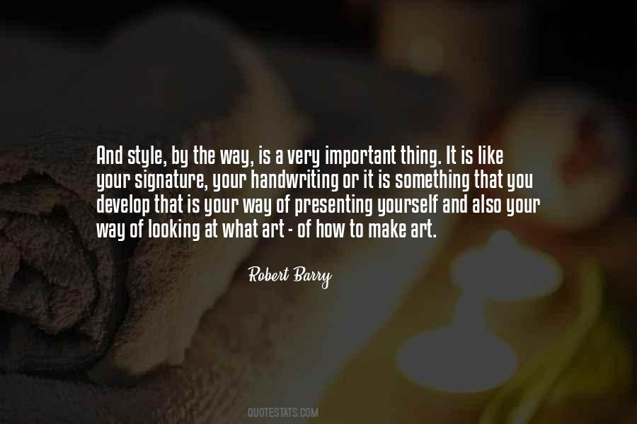 Robert Barry Quotes #475172