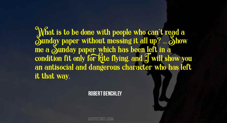Robert Benchley Quotes #1693023