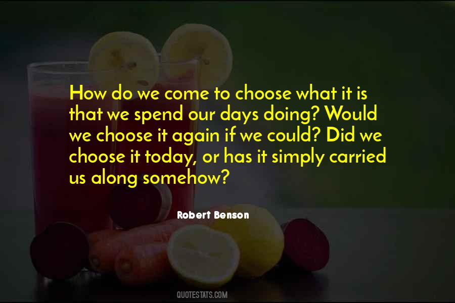 Robert Benson Quotes #429429