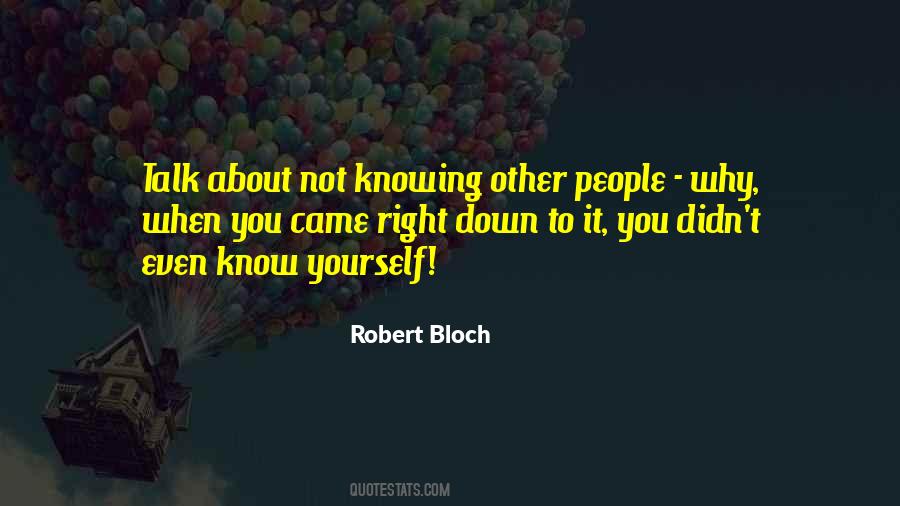 Robert Bloch Quotes #18754