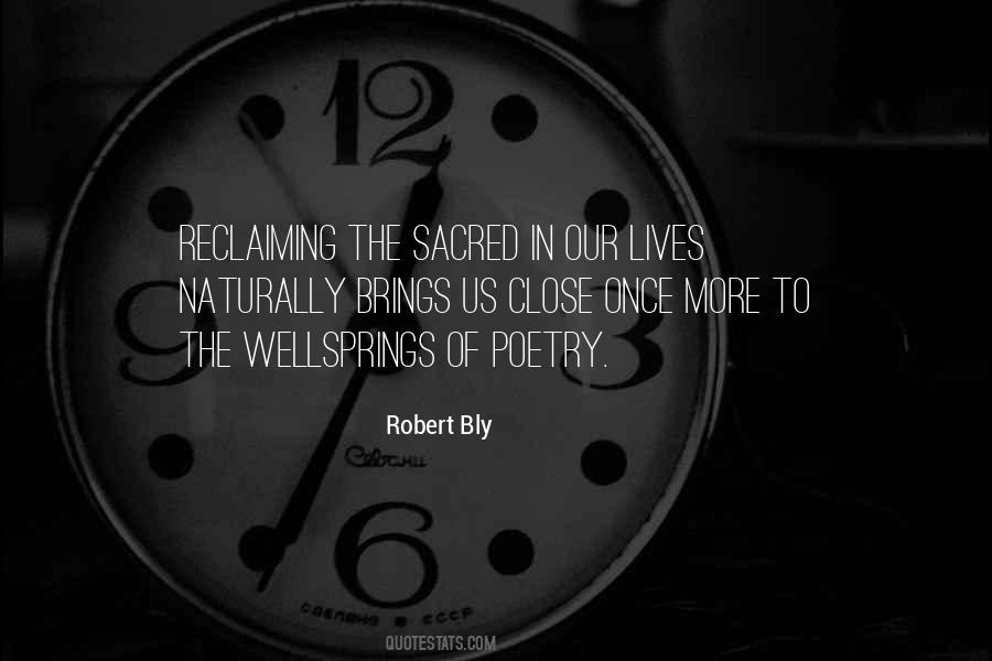 Robert Bly Quotes #226795