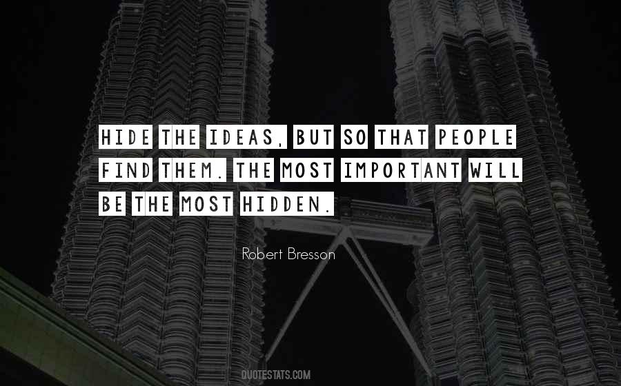 Robert Bresson Quotes #1175366