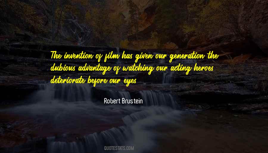 Robert Brustein Quotes #1161947