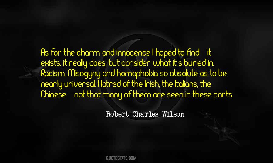 Robert Charles Wilson Quotes #1206713