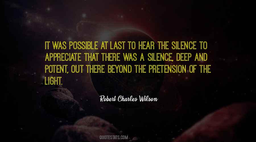 Robert Charles Wilson Quotes #1731459
