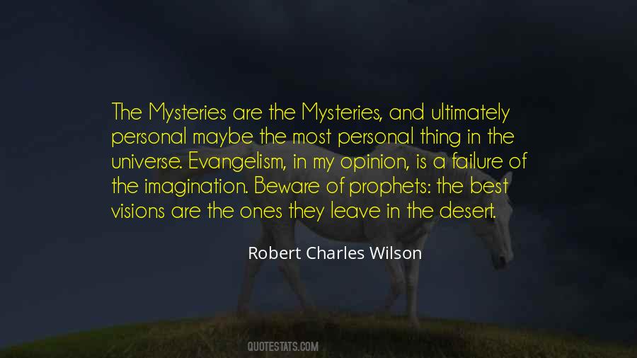 Robert Charles Wilson Quotes #1853697