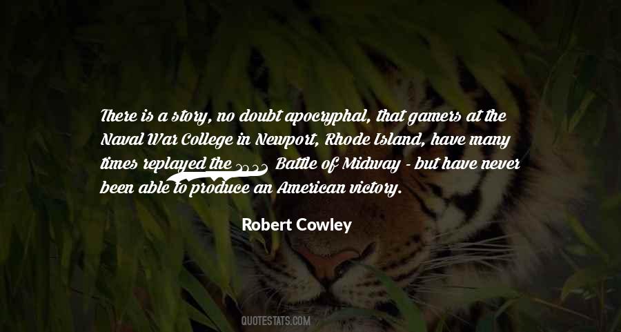 Robert Cowley Quotes #1125719