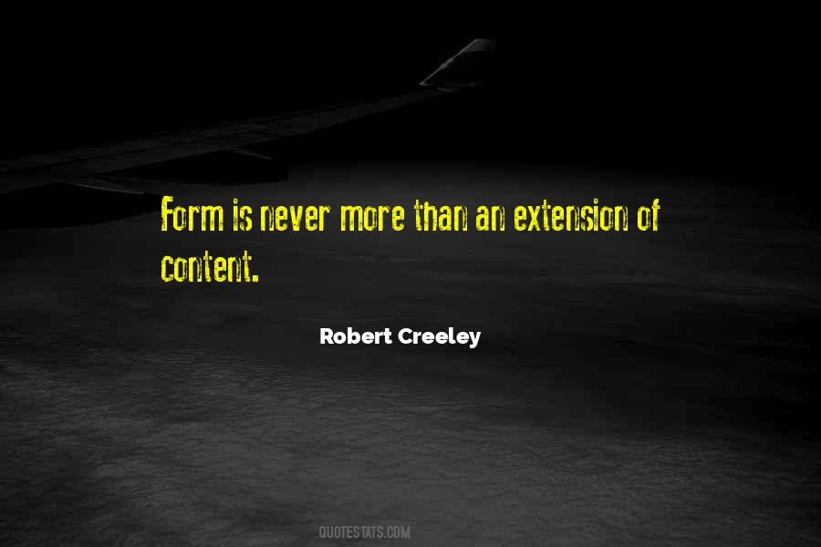 Robert Creeley Quotes #703854