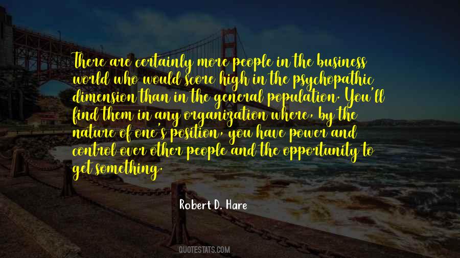 Robert D. Hare Quotes #1478633