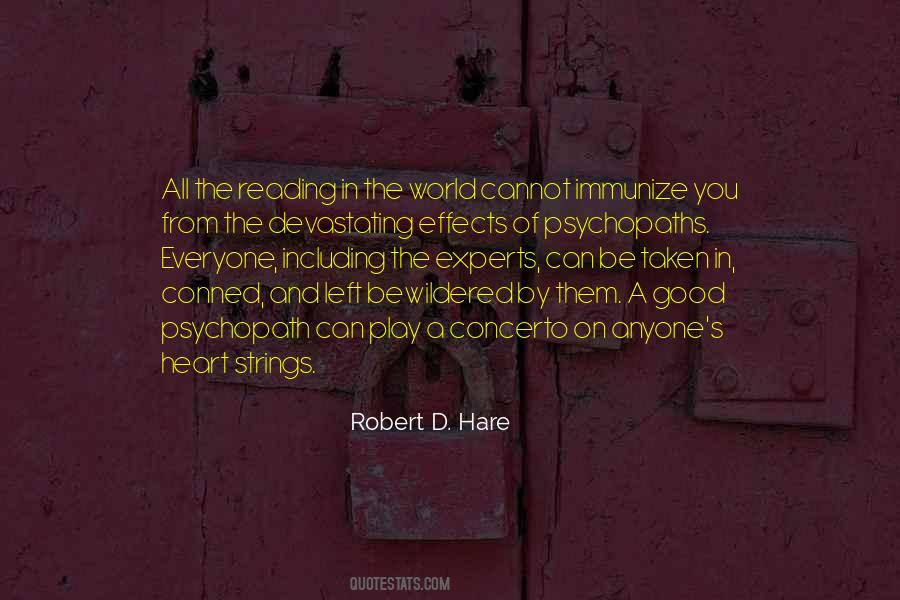 Robert D. Hare Quotes #303555