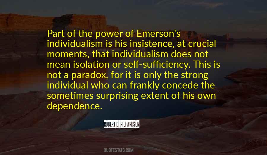 Robert D. Richardson Quotes #711242
