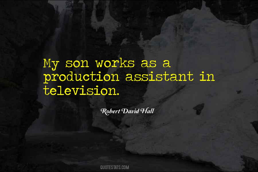 Robert David Hall Quotes #307592